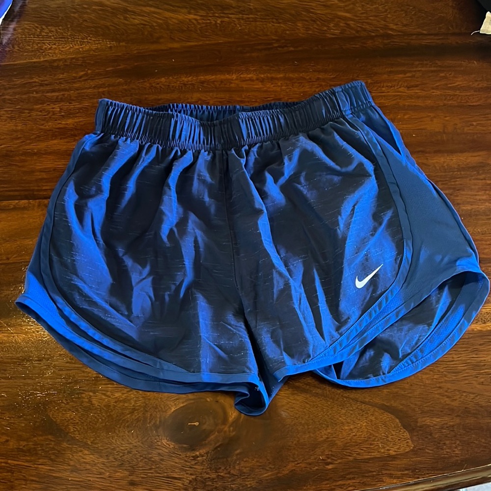 Blue Nike Dry-Fit Running Shorts